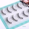 Transparent Terrier 5 Packs L-Shaped False Eyelashes Natural Comic Barbie Eyelashes Little Demon Eyelashes