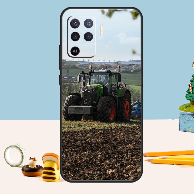Tractor Car Case For Oppo A80 A60 A40 A15 A16 A17 A57 A94 A74 A54 A76 A96 A18 A38 A58 A78 A98 A5 A6 Pro