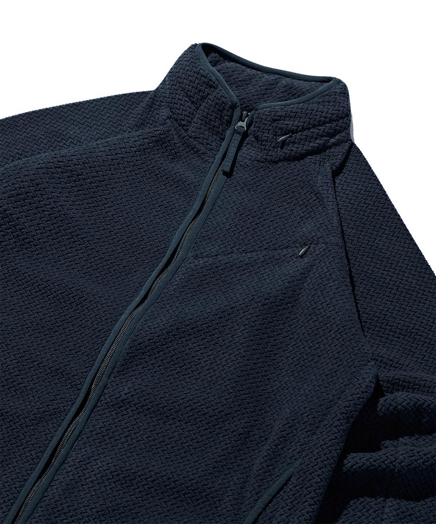 Madden Hidden Hood Fleece Jacket Navy