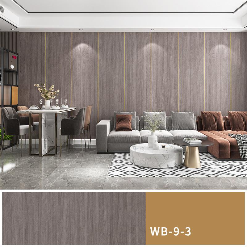 Fishbone Pattern Wall Sticker Self-adhesive Function Wall Panel Wear-resistant Home Decoration Wood Grain Series 3D Wallpaper