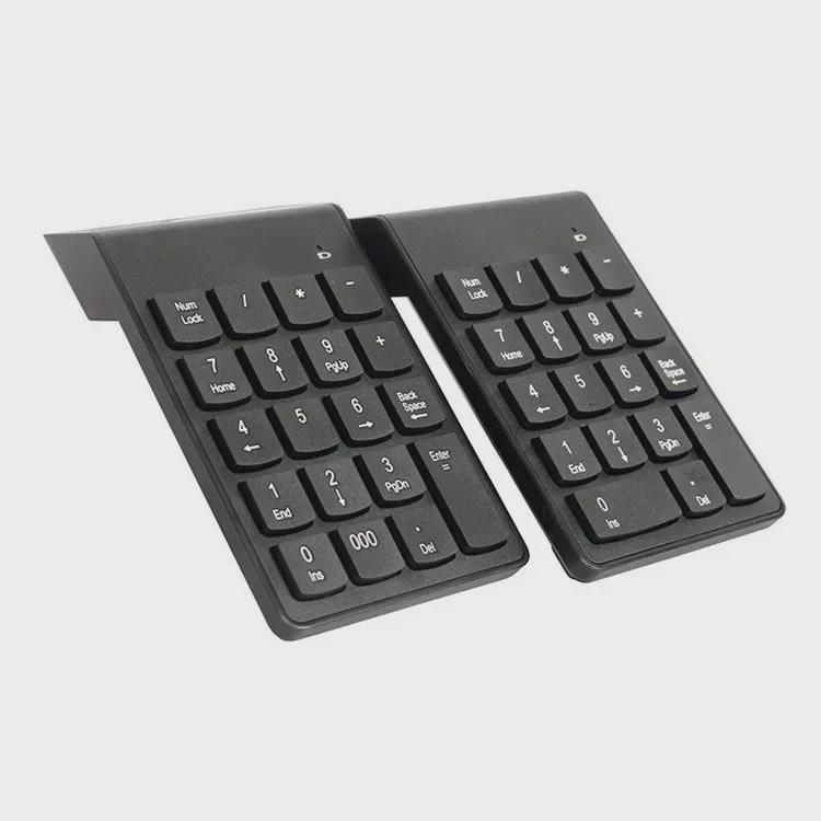 K-07 Numeric Keypad with Sleek Frosted Finish for Desktop Computers