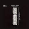 New 10ml Portable Mini Diamond Glass Refillable Perfume Bottles Spray Pump Empty Cosmetic Containers Atomizer Vials For Travel