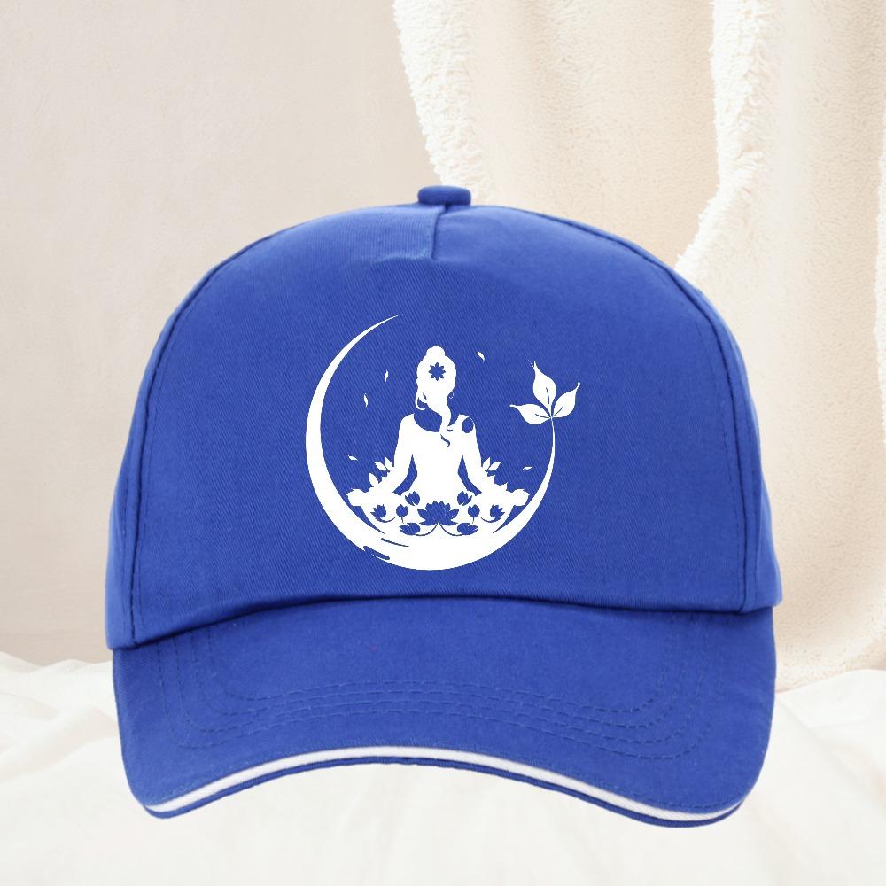 Buddha Chakra Baseball Cap Peace Love Good Unisex Women Adjustable Sun Hats
