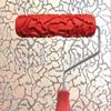 Practical Decorative Paint Roller 7''Pattern Embossed Texture Painting Tool Wall Rubber Artistic Pattern Home Decoration