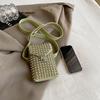 Borse a tracolla Retro con diamanti per donna Tendenza 2025 Mini borsa per telefono alla moda Marsupio Borsa a spalla di lusso di alta qualità per signore