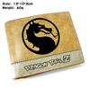 Dragon Ball Z Goku Turtle Kanji Embossed PU Leather Bifold Wallet Kai Anime Unisex Short Purse 1pcs