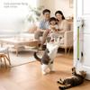 Macchina Giocattolo Automatico Giraffa Gatto, Tira e Lancia Automaticamente Corde, Permettendo ai Gatti di Rilassarsi e Alleviare la Noia