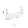 Simple Bathroom Wall Hanging Guardrail Hook Rack Creative Free Punch Storage Rack Kitchen Spice Rack Organizer