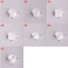 White Gypsum Jewelry Ring Display Rack Convenient Lightweight Creative Display Box Storage Holder Photography Props