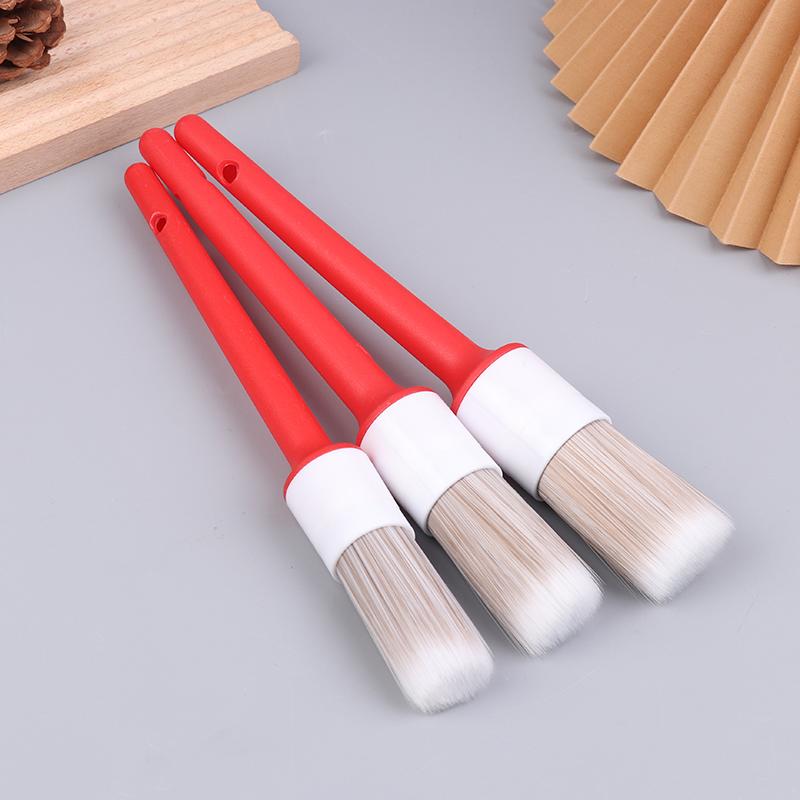 5Pcs Car Detailing Cleaning Brush Set Kit For Car Cleaning Interior Exterior Wheel Rims Automotive Clean Brushes Kit