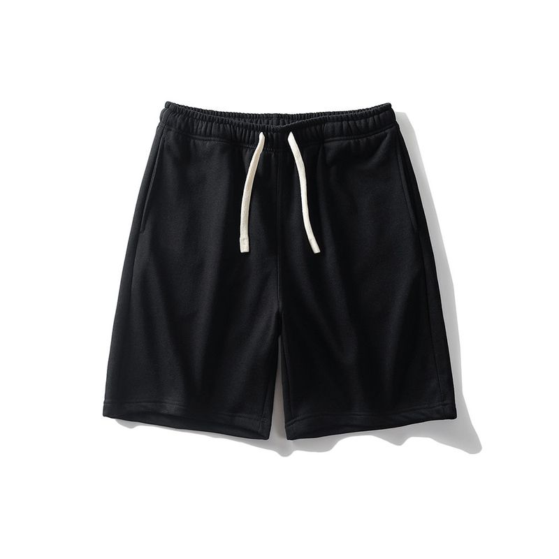 Knitted Terry Sports Shorts for Men, Summer New Style, Loose Fit, Running and Fitness Five-Point Pants, Export Men's Casual Pants