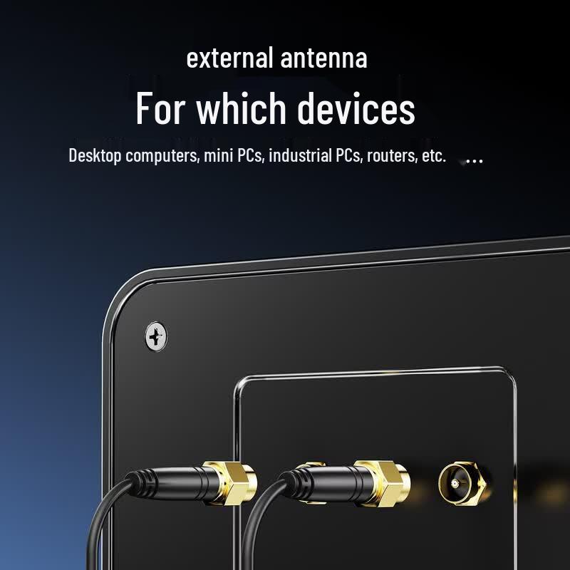 BIAZE WiFi 6E Tri-Band 12dBi External Antenna