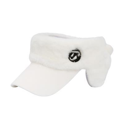 IAN POULTER DESIGN [Ijp Design] Ian Polter Design Ribbon Fur Visor Golf Cap - Ipl3Wcp556 Iv
