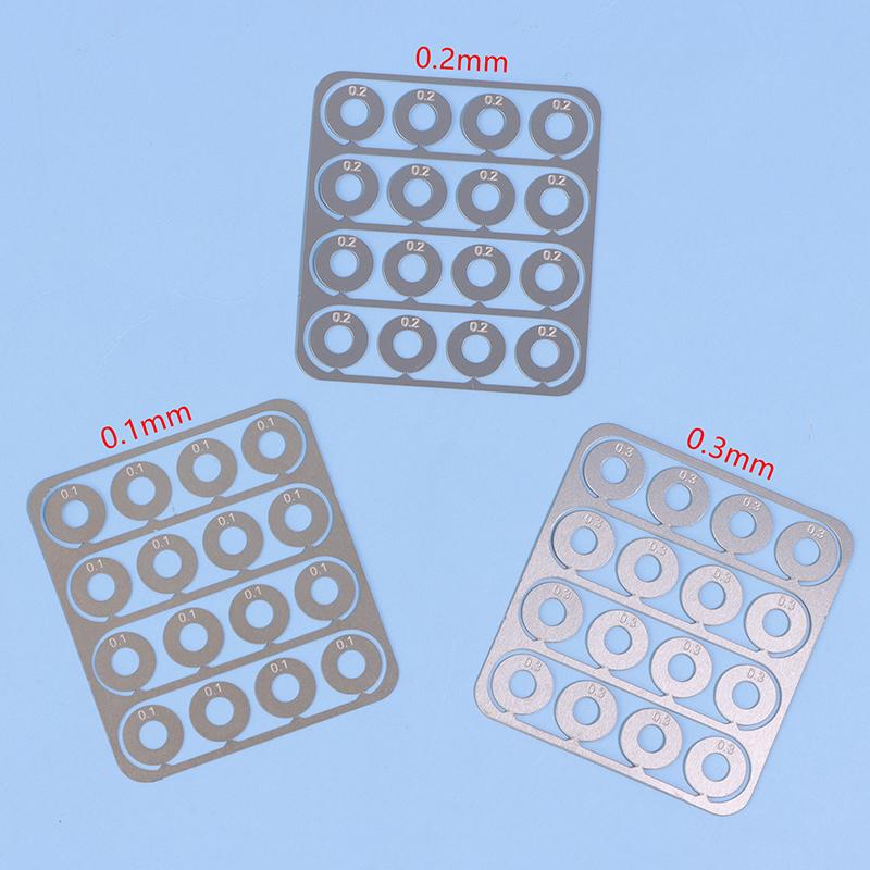 Super Precision Shims 48 Pcs Fit Gearbox Gear Set Clearance Adjustment For Airsoft Paintball Accessories
