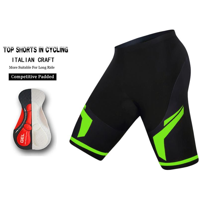 Cross-border Summer New Cycling Pants Cycling Clothes Shorts Men's and Women's Road Cycling Clothes High Elastic Silicone Seat Cushion