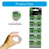 Pack Of 10/20 AG10 LR1130 Button Batteries 1.55V Alkaline Batteries Button Coin Batteries For Remotes Control Watches