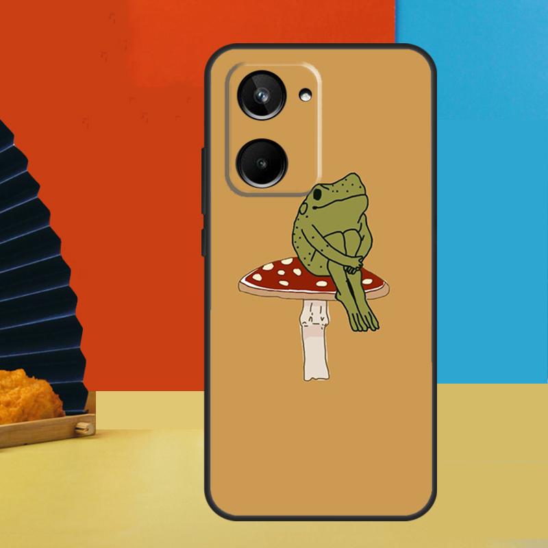 Mushroom Frog For Realme 15 Pro 10 11 12 13 14 Pro Plus GT6 GT7 C51 C53 C55 C61 C63 C65 C67 C71 C75 Case