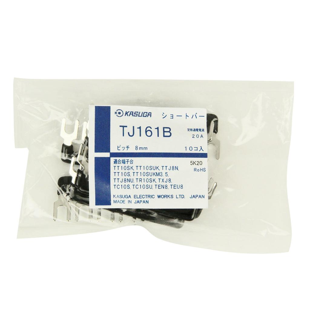 Kasuga Electric TJ161B Short Bar, 6 Poles, With , Pack of 10