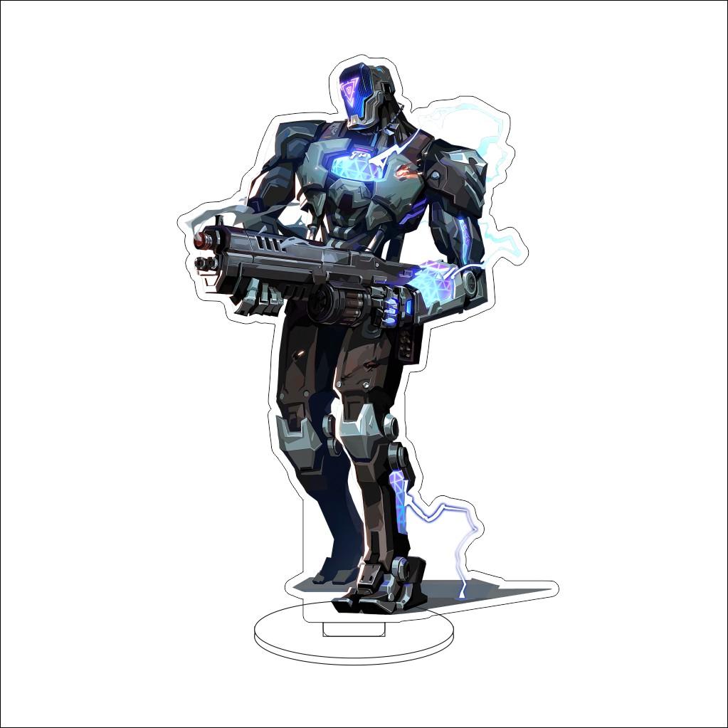 16CM VALORANT Acrylic Stand Model Waylay/Tejo/Clove/Vyse/Deadlock Figure Stand Halloween Gifts