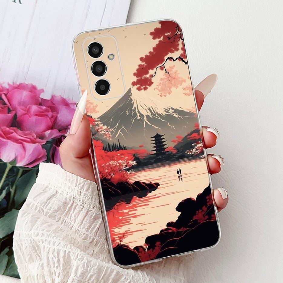 For Samsung Galaxy A13 M13 4G Case SM-A135F SM-M135F New Luxury Cover Soft Silicone Case For Samsung A13 M23 5G A136B M236B Bags
