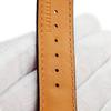 Used LONGINES Watch Parts Genuine Croco Band Crocodile Brown Like New Replacement Leather Belt Band Spare Replacement Spare Strap 19mm Brown Brown []