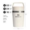 Stanley 1913 Cafe To Go Travel Vacuum Insulated Mug, Black, 20 oz (0.23L)
