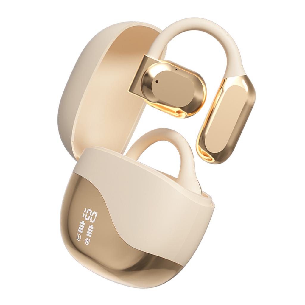 AI Language Translator Earbuds Real Time Open Ear Translation Headphones Support 144 Languages Wireless BT Earphones