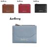 Urban Minimalist Pu Card Holder Wallet With Antitheft Design For Daily Use