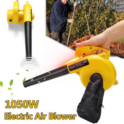 1050W Vacuum Cleaner Dust Leaf with Pack Electric Air Blower Vacuum Tool for Home Garden Car TV Fan Electric Leaf Blower