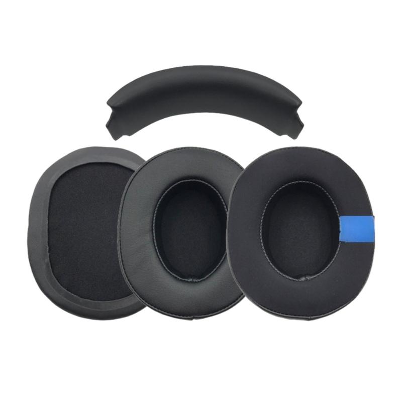 Upgraded Cooling Gel Ear Pads Ear Cushion Headband For Kraken V3X V3 PRO Gaming Headset , Noise Cancelling Foam