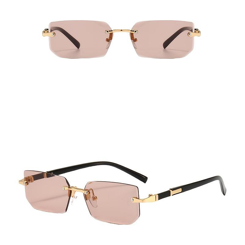1pc Frameless Blue Light Blocking Glasses for Men & Women Perfect for Driving Parties Holidays