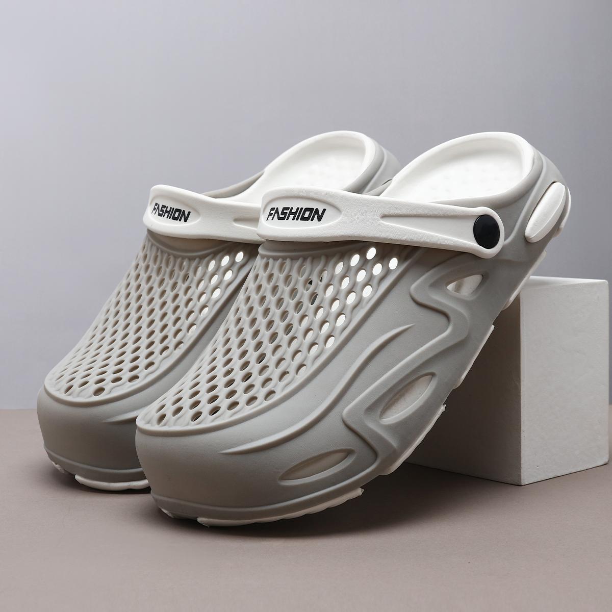 

Сандалии на плоской подошве Мужская обувь 2025 Тапочки Мужские сандалии для сада на платформе Мужские летние сандалии Мужские кроссовки Шлепанцы для улицы Домашние сабо 42-43 серый