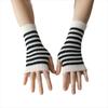 Crochet Warmer Knitted Arm Gloves Soft Knitted Long Mittens Fashionable Arm Warmers  Casual Wear