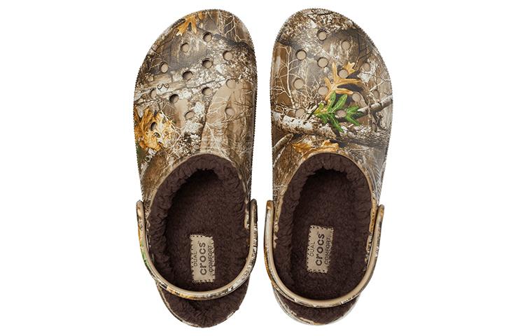 Crocs Classic Lined Realtree Edge Clog 'Brown' 205377-280
