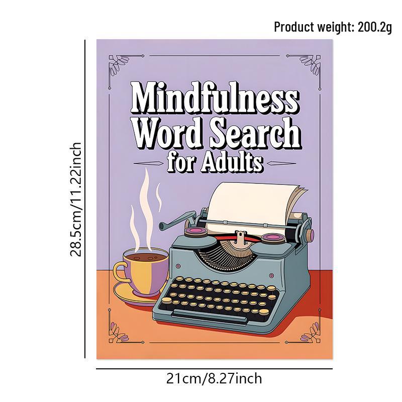 Mindfulness Word Search Game for Adults