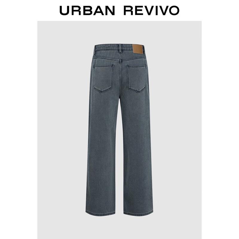 UR Men's Retro Straight-Leg Denim Jeans UUV850020