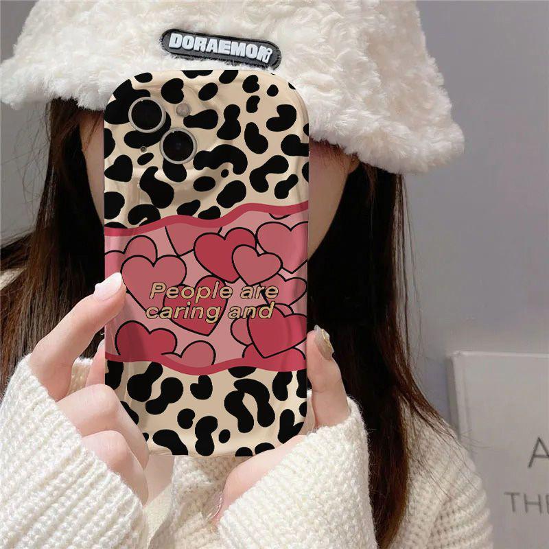 

Чехол Leopard Pink Love для iPhone 15 и 14 Pro Max, 13, 12, 11, XS, XR, X - Мягкий чехол в комплекте iPhone 11 Pro