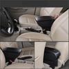 Double Layer Armrest Box For Honda For Jazz 2009-2013 Hatchback Console Storage
