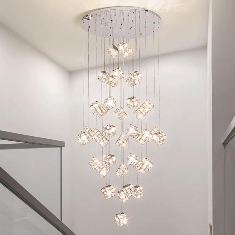 Home decorationPendant Lights, Luxury Crystal Living Room Chandelier, Bedroom Pendant Lamp, Ceiling Light, Indoor Lighting