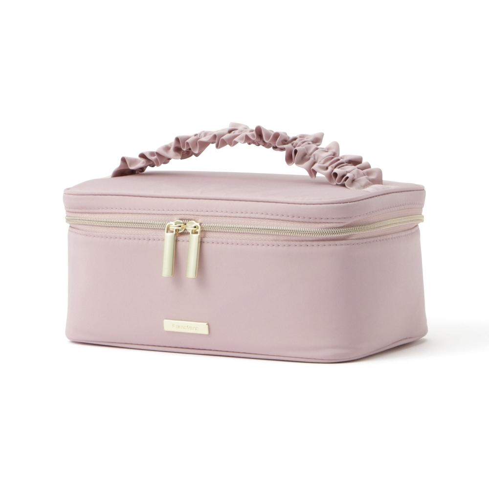 Franc Franc Japan [ec Limited Outlet Item] Frill Vanity Pouch S Pink