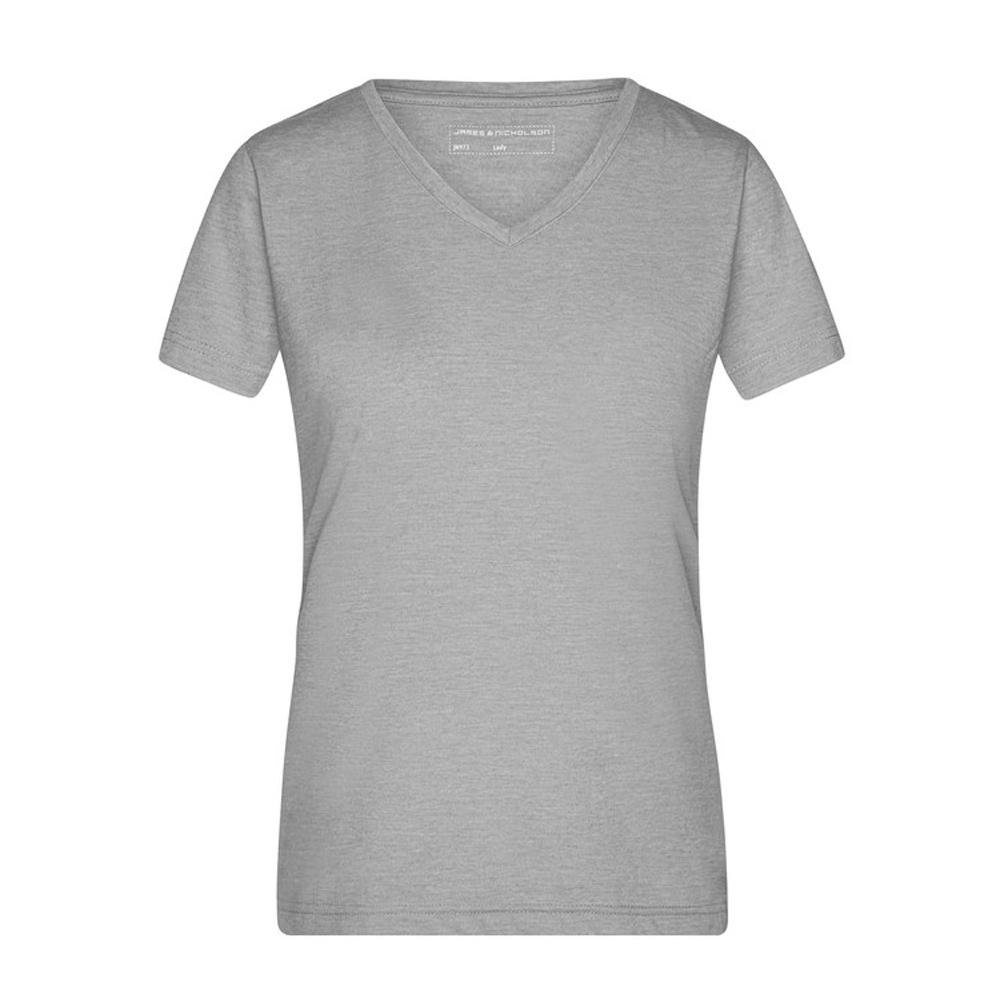 James and Nicholson Womens/Ladies V Neck T-Shirt
