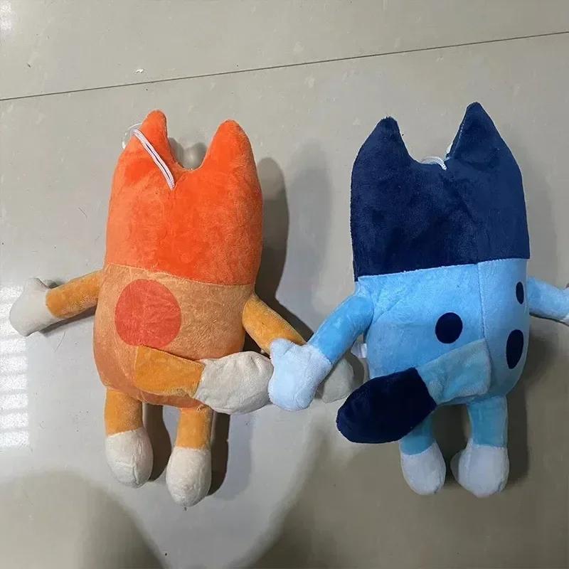 Peluche Bluey Dog Bingo Family Plush Toy Cartoon Dog Soft Stuffed Animals Dolls Birthday Christmas Gifts Family Bluey Bingo