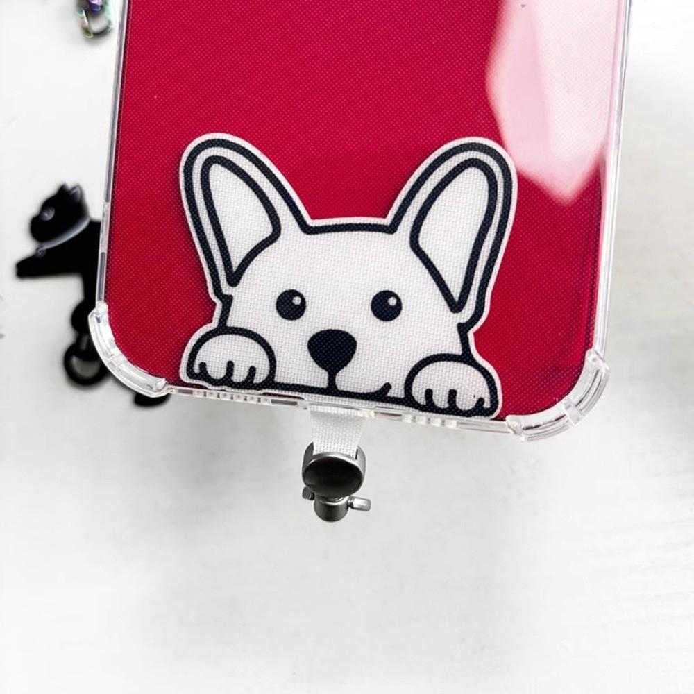 Nylon Phone Tether Tab Patch Gasket Cute Cartoon Safety Connecter Piece  Mobile Phone