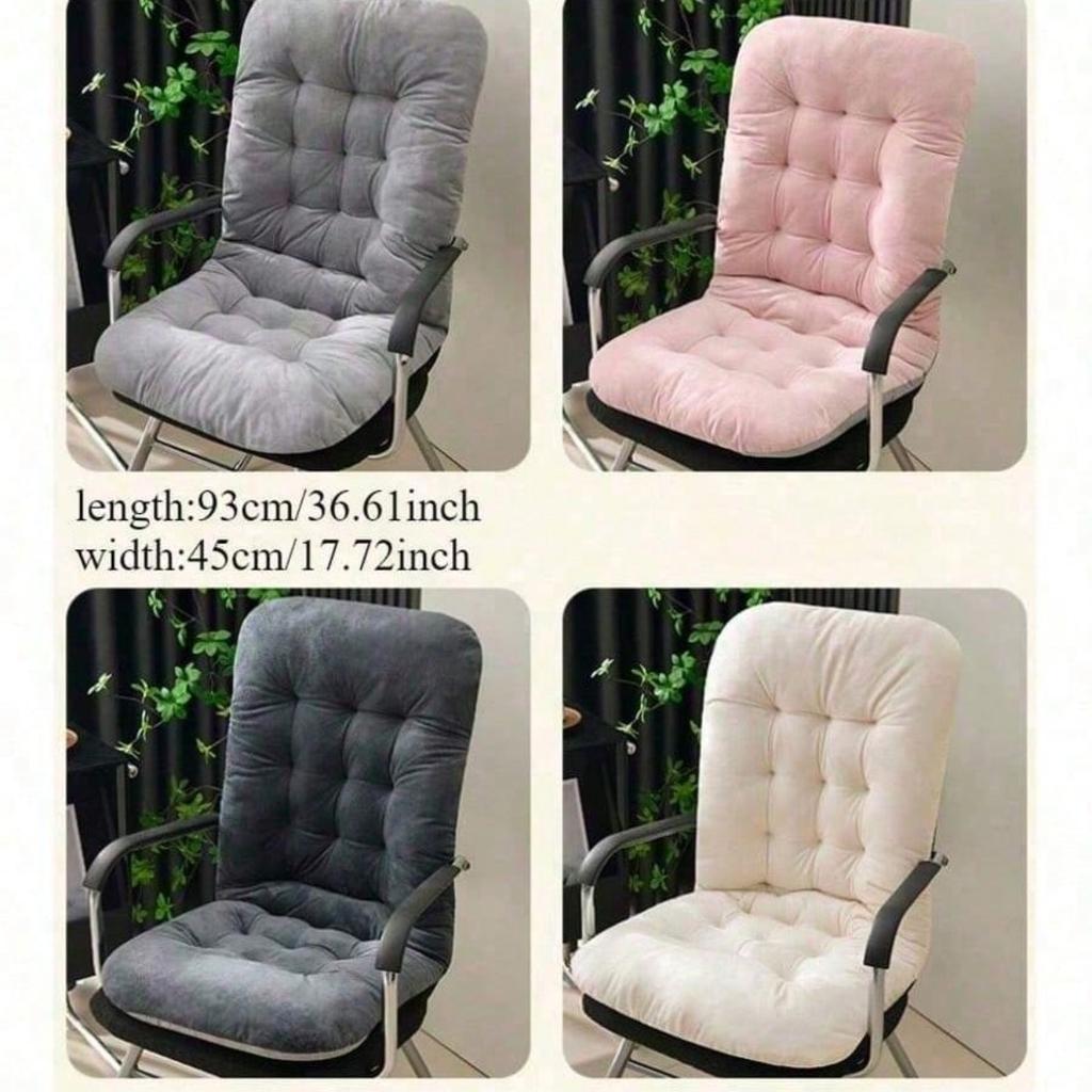 Ultra Soft Velvet Bench Cushion, Office Cushion, Integrated Thick Recliner and Rocking Chair Cushion