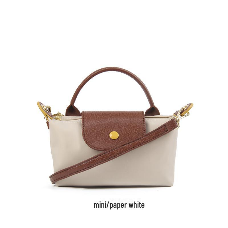 

Нейлоновий міні-пакет для пельменів: Жіноча сумка-кроссбоді 2024 року, що носить у руці та через плече Large