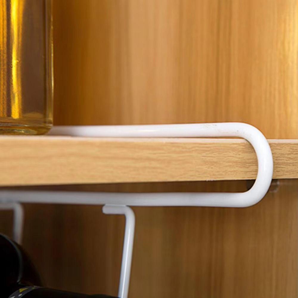 Creative Refrigerator Storage Rack Iron Wine Bottle Holder Fridge Wine Display Rack  Cupboard