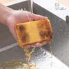 Cheese Sponge Double-Sided Dish Sponge 5-Pack Kitchen Dishwasher