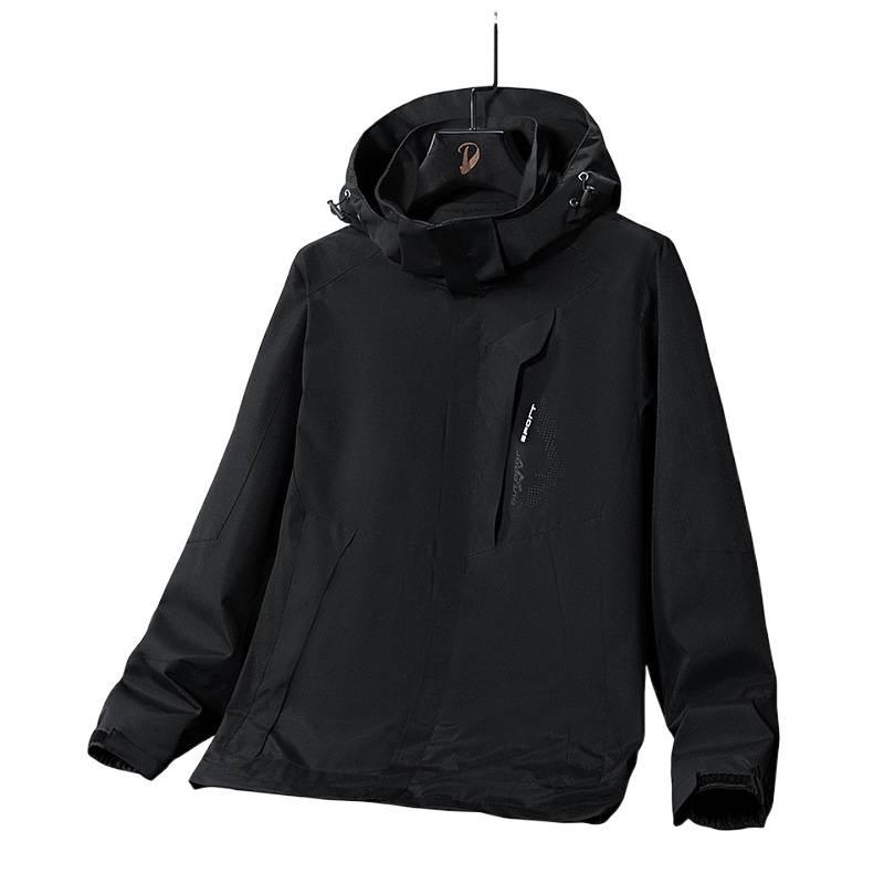 Jacket Outdoor Autumn/Winter Removable Hooded Jacket Jacket Men's Jacket