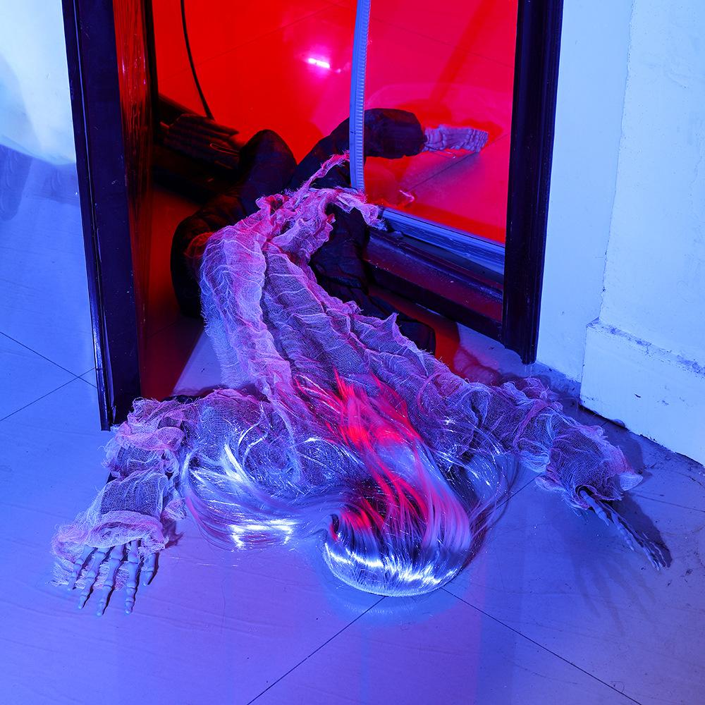 Wall Climbing Ghost Halloween Scary Scary Faceless Door Window Climbing Bed Ghost Bar Haunted House Secret Roo
