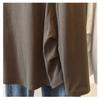 Hollow Versatile Long-sleeved T-shirt for Women in Autumn New Style Slimming Irregular Inner Top